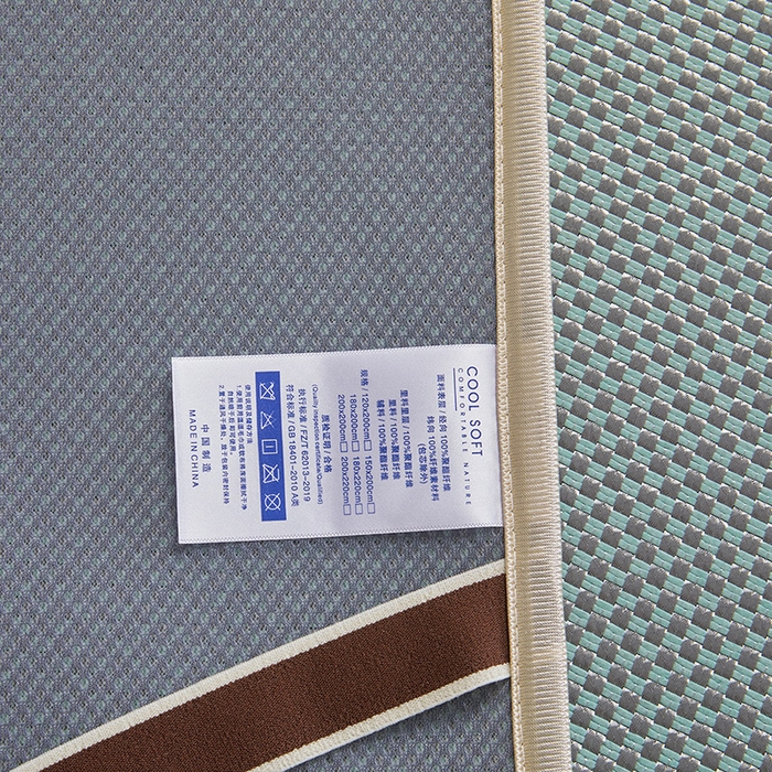 91家纺网 家纺一手货源 找家纺 情恒家纺 2025新款冰藤可拆卸床裙席三件套 皇朝 辰青