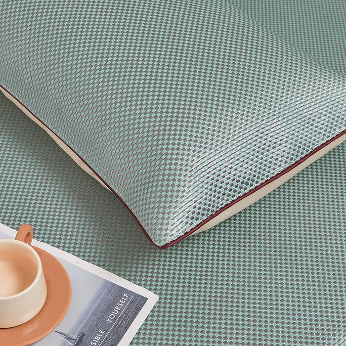 91家纺网 家纺一手货源 找家纺 情恒家纺 2025新款冰藤可拆卸床裙席三件套 皇朝 辰青