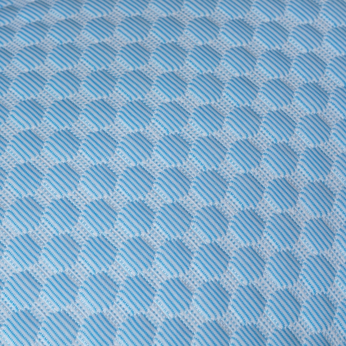 91家纺网 家纺一手货源 找家纺 珍贝家纺 2025新款凉感豆豆隔脏枕套系列 蓝色一对