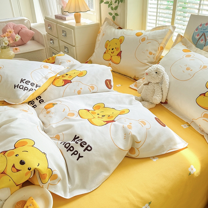 91家纺网 家纺一手货源 找家纺 优逸 2025新款植物羊绒单被套 童年