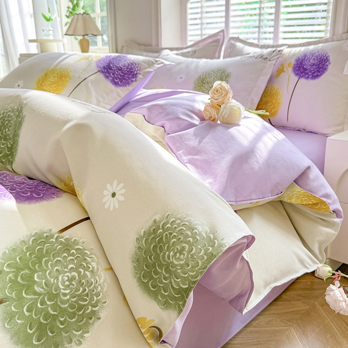 91家纺网 家纺一手货源 找家纺 优逸 2025新款植物羊绒单被套 晴天