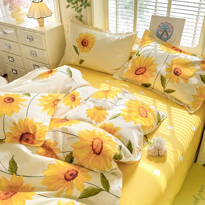 91家纺网 家纺一手货源 找家纺 优逸 2025新款植物羊绒单被套 春风里