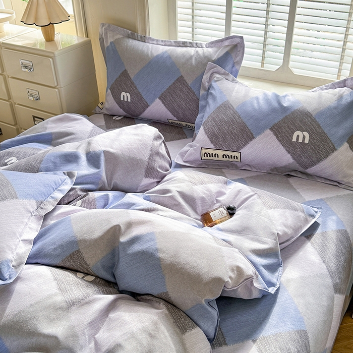 91家纺网 家纺一手货源 找家纺 优逸 2025新款植物羊绒单被套 绅士灰