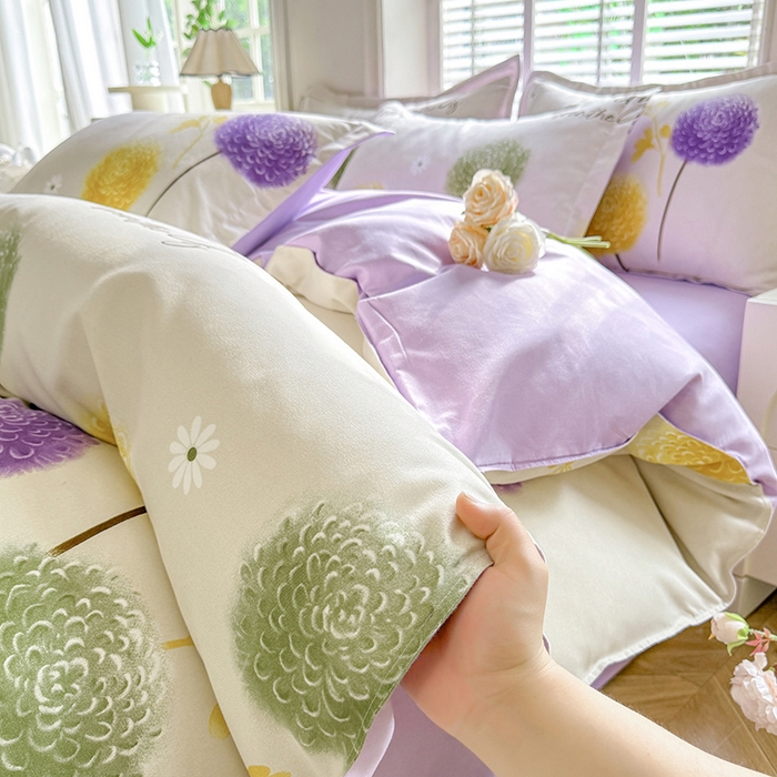 91家纺网 家纺一手货源 找家纺 优逸 2025新款植物羊绒单被套 晴天