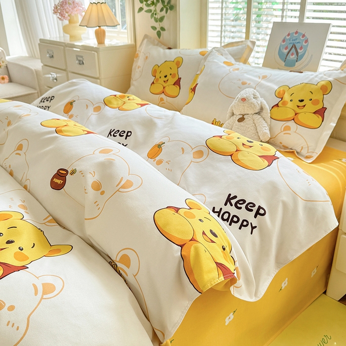 91家纺网 家纺一手货源 找家纺 优逸 2025新款植物羊绒单被套 童年