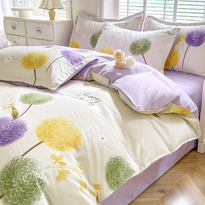 91家纺网 家纺一手货源 找家纺 优逸 2025新款植物羊绒单被套 晴天