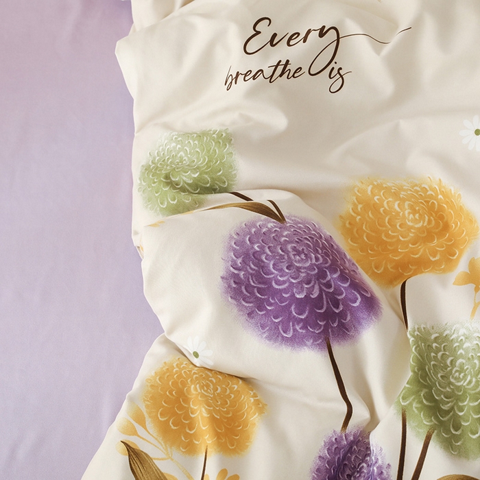 91家纺网 家纺一手货源 找家纺 优逸 2025新款植物羊绒单被套 晴天