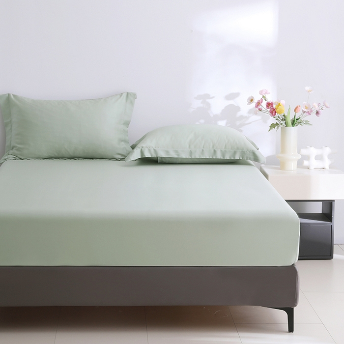 91家纺网 家纺一手货源 找家纺 （总）寝柔 2025夏季新款50S纯色天丝枕套丝滑有凉感枕头套(有质检报告）