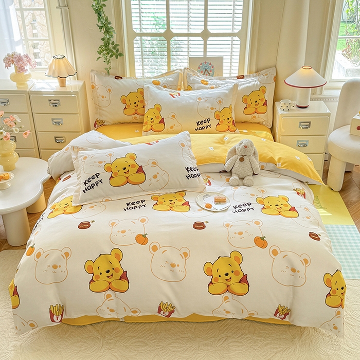 91家纺网 家纺一手货源 找家纺 优逸 2025新款植物羊绒单被套 童年