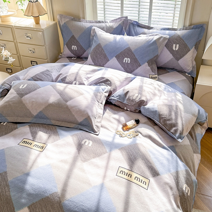 91家纺网 家纺一手货源 找家纺 优逸 2025新款植物羊绒单被套 绅士灰