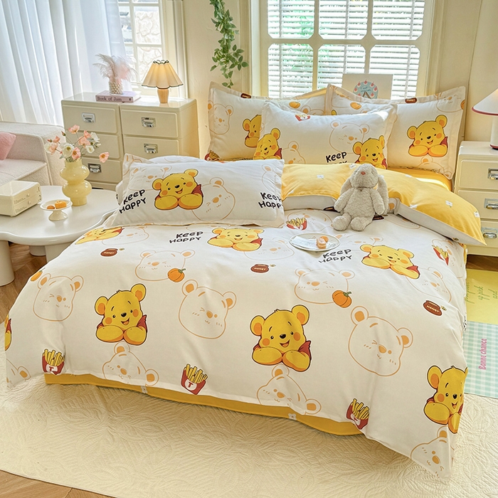 91家纺网 家纺一手货源 找家纺 优逸 2025新款植物羊绒单被套 童年