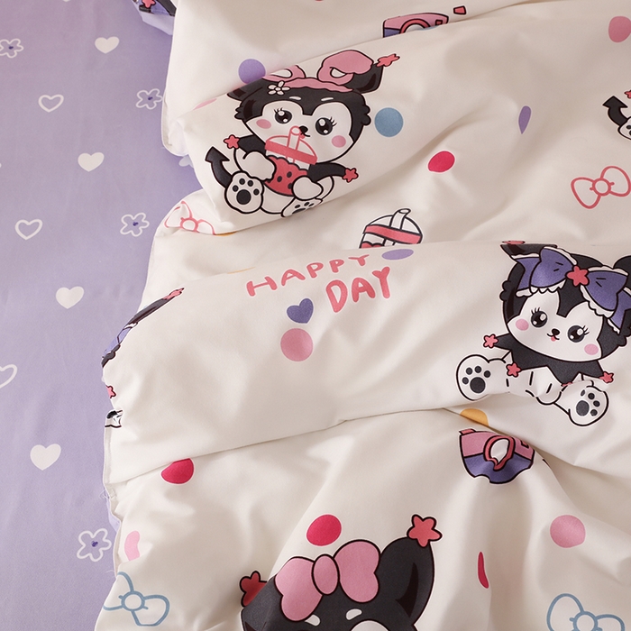 91家纺网 家纺一手货源 找家纺 优逸 2025新款植物羊绒单被套 可可库米