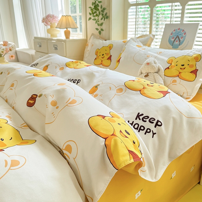 91家纺网 家纺一手货源 找家纺 优逸 2025新款植物羊绒单被套 童年