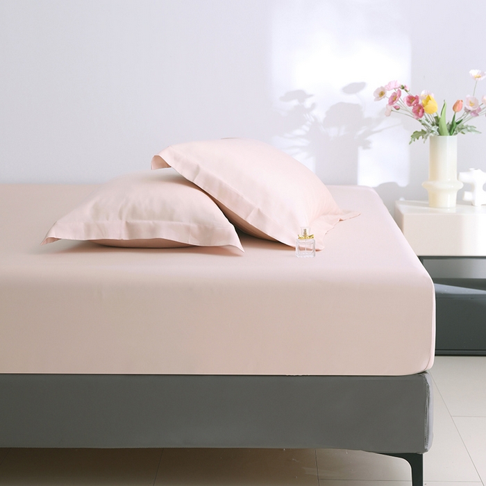 91家纺网 家纺一手货源 找家纺 寝柔家纺 2025夏季新款50S纯色天丝枕套丝滑有凉感(有质检报告） 超凡玉