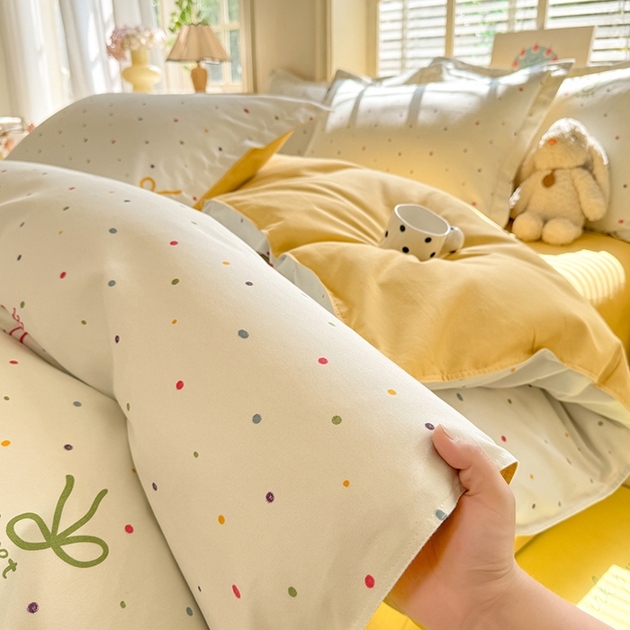 91家纺网 家纺一手货源 找家纺 优逸 2025新款植物羊绒单被套 至青春