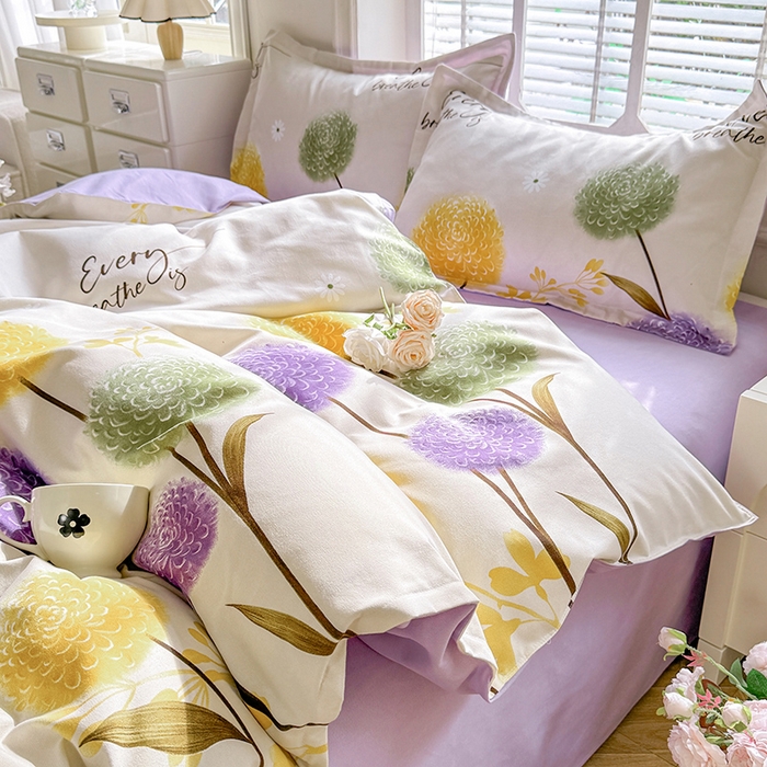 91家纺网 家纺一手货源 找家纺 优逸 2025新款植物羊绒单被套 晴天