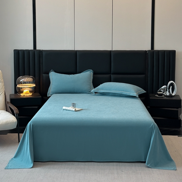 91家纺网 家纺一手货源 找家纺 （总）优梦莱 2025春夏新款抗菌防螨单床单单床单-场景一