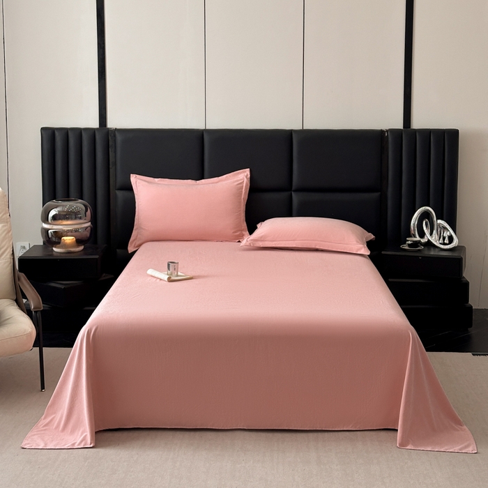 优梦莱 2025春夏新款抗菌防螨单床单单床单-场景一 火烈鸟粉