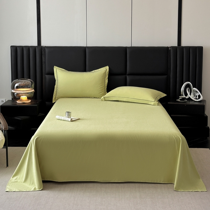 优梦莱 2025春夏新款抗菌防螨单床单单床单-场景一 奶油黄