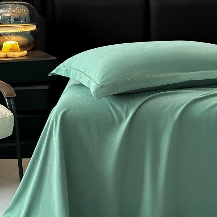 91家纺网 家纺一手货源 找家纺 优梦莱 2025春夏新款抗菌防螨单床单单床单-场景一 西子兰