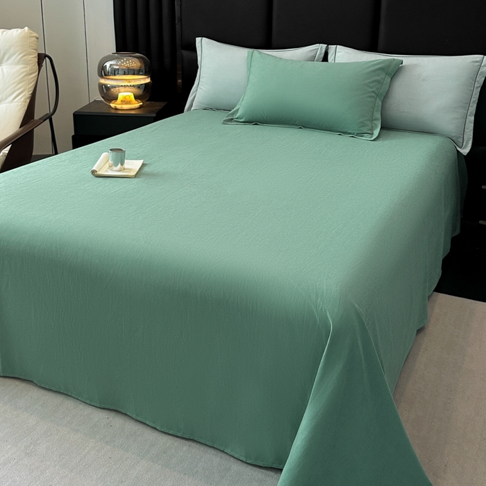 91家纺网 家纺一手货源 找家纺 优梦莱 2025春夏新款抗菌防螨单床单单床单-场景一 西子兰