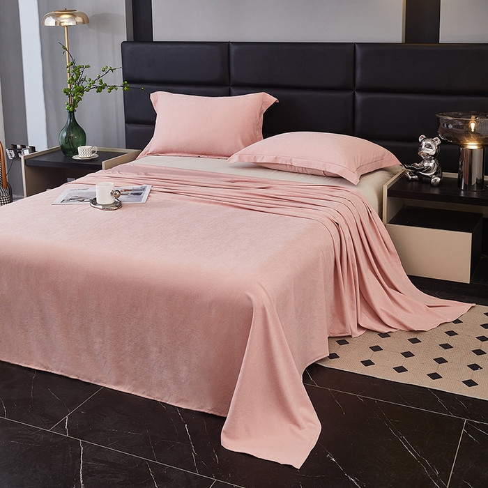 91家纺网 家纺一手货源 找家纺 （总）优梦莱 2025春夏新款抗菌防螨单床单单床单-场景二