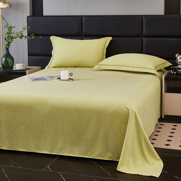 91家纺网 家纺一手货源 找家纺 （总）优梦莱 2025春夏新款抗菌防螨单床单单床单-场景二