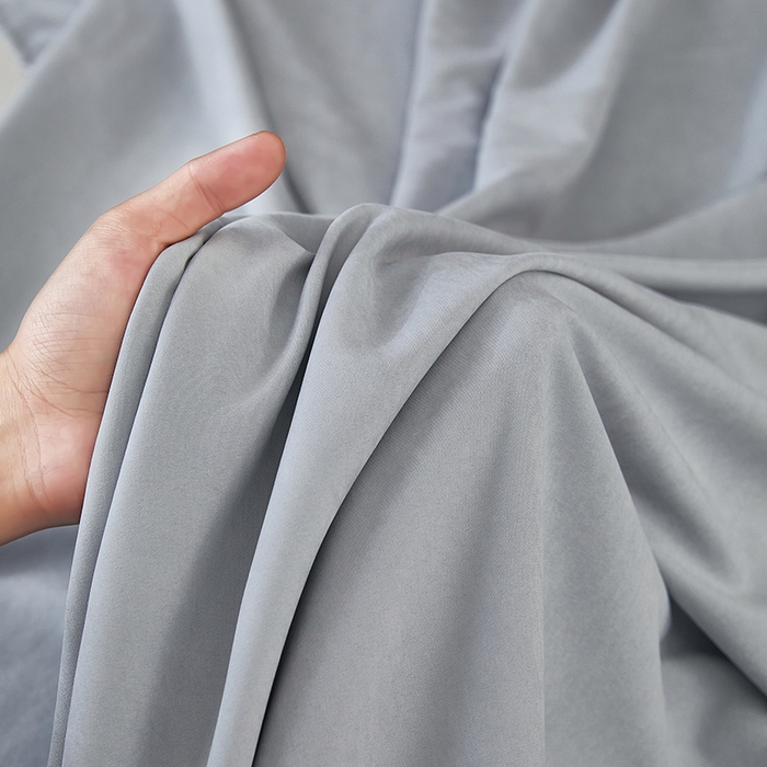 91家纺网 家纺一手货源 找家纺 优梦莱 2025春夏新款抗菌防螨单床单单床单-场景二 浅灰绿