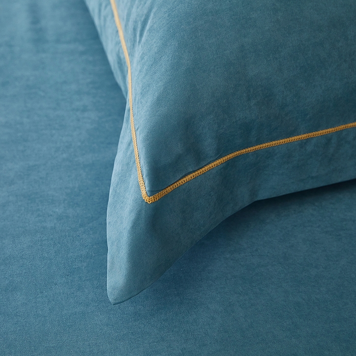 91家纺网 家纺一手货源 找家纺 优梦莱 2025春夏新款抗菌防螨单床单单床单-场景二 维多利亚蓝