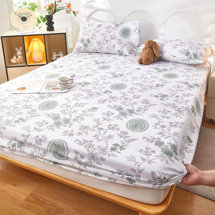 91家纺网 家纺一手货源 找家纺 （总）希廷顿 2025新款床笠款原棉老粗布凉席席子