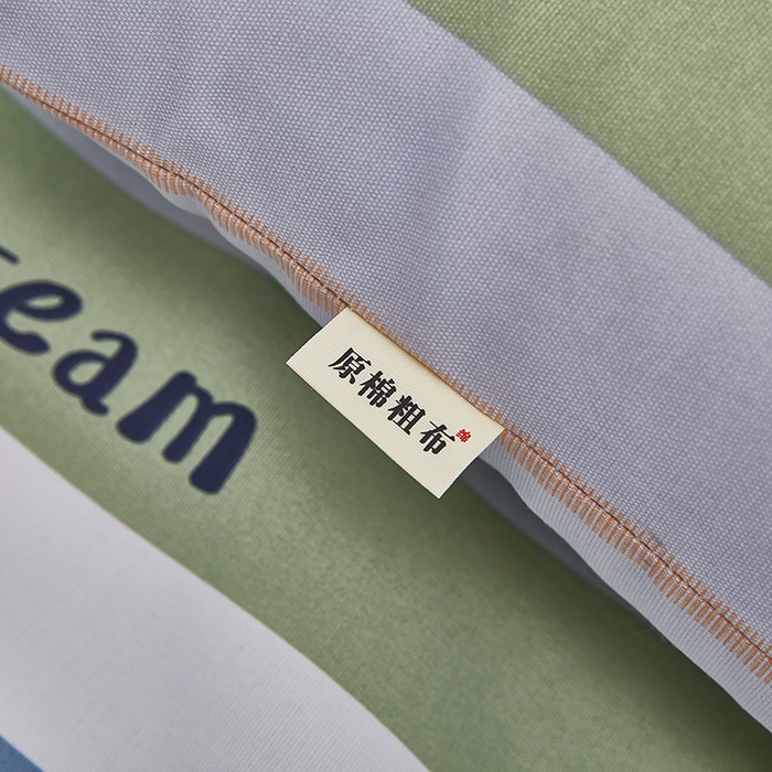 91家纺网 家纺一手货源 找家纺 希廷顿 2025新款床笠款原棉老粗布凉席席子 瑾纹