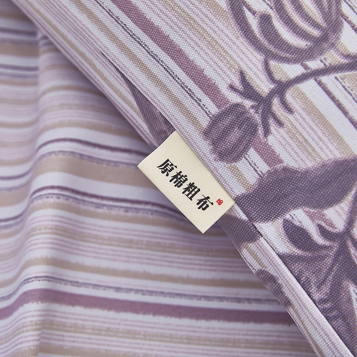 91家纺网 家纺一手货源 找家纺 希廷顿 2025新款床笠款原棉老粗布凉席席子 澜庭