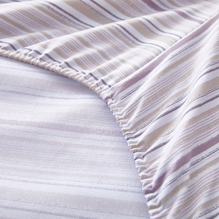 91家纺网 家纺一手货源 找家纺 希廷顿 2025新款床笠款原棉老粗布凉席席子 澜庭