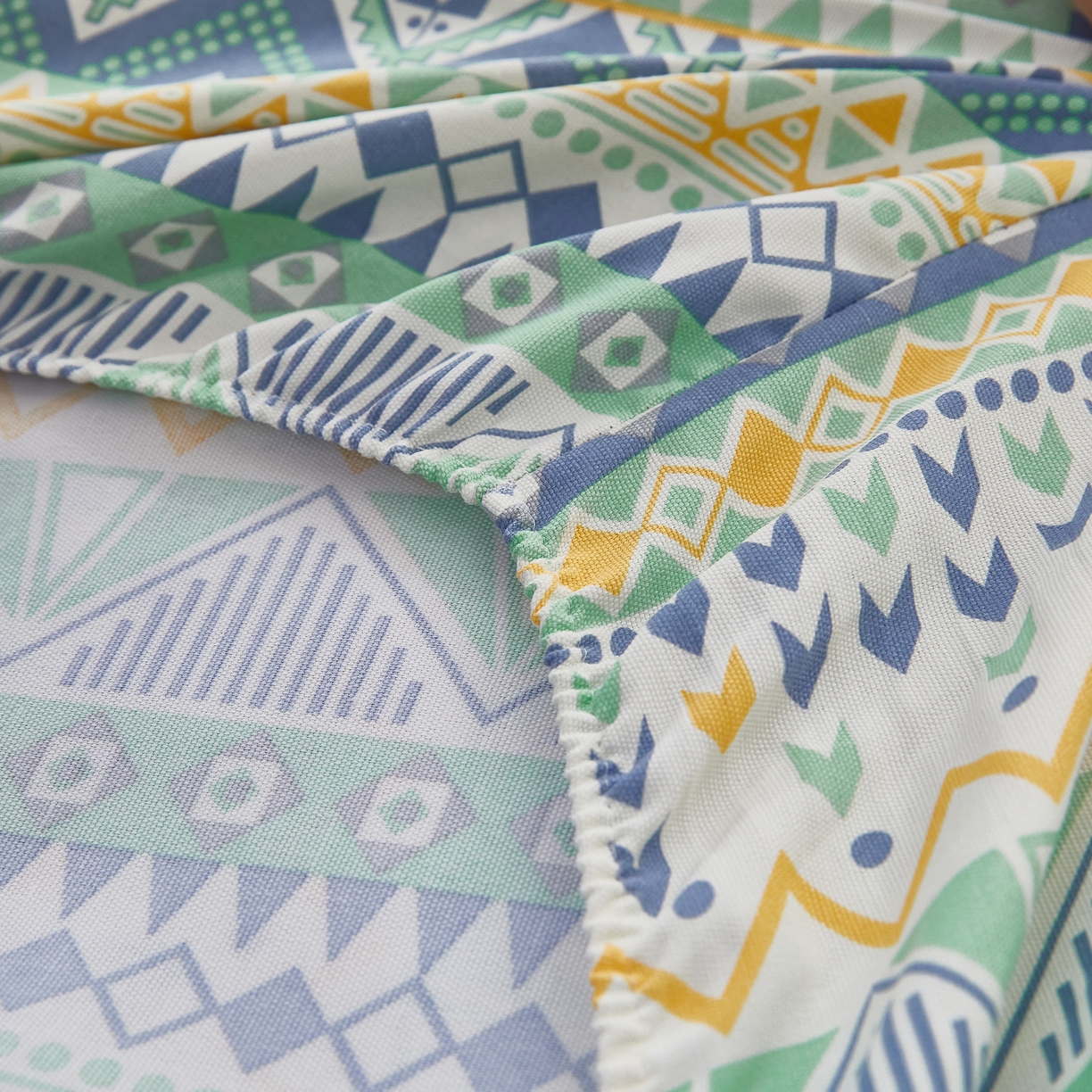 91家纺网 家纺一手货源 找家纺 希廷顿 2025新款床笠款原棉老粗布凉席席子 琉璃密语