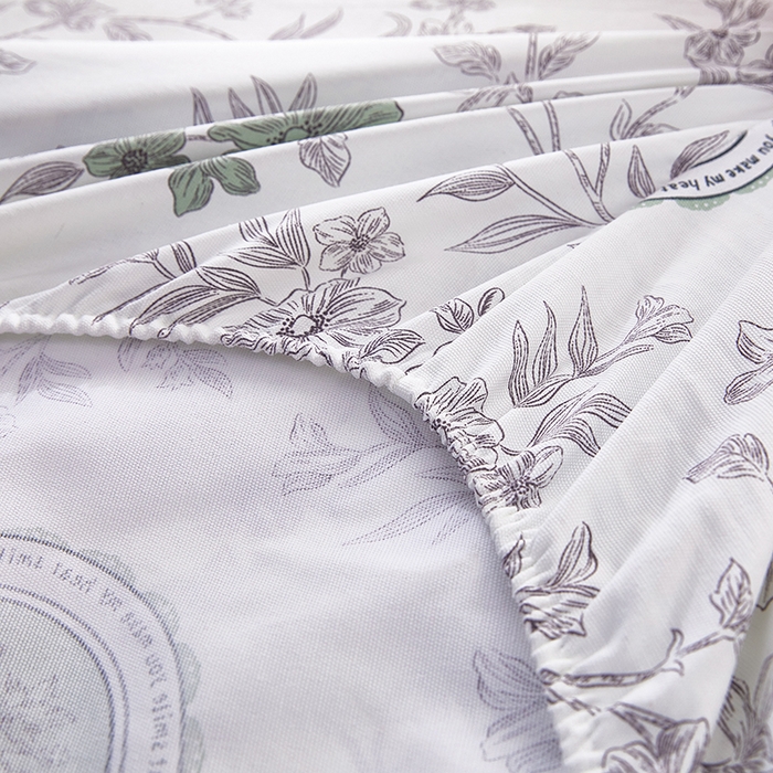 91家纺网 家纺一手货源 找家纺 希廷顿 2025新款床笠款原棉老粗布凉席席子 蔷绯