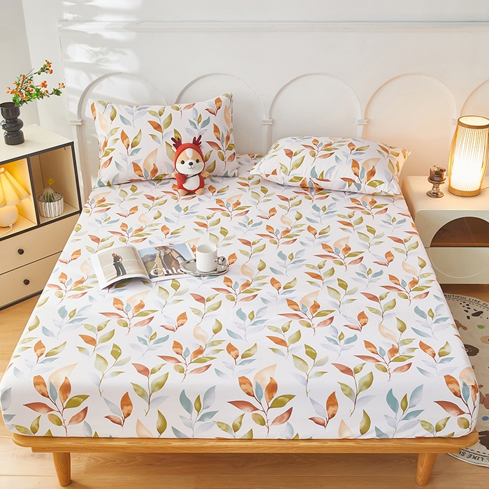 91家纺网 家纺一手货源 找家纺 希廷顿 2025新款床笠款原棉老粗布凉席席子 秋禄