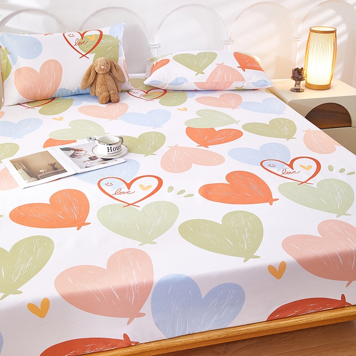 91家纺网 家纺一手货源 找家纺 希廷顿 2025新款床笠款原棉老粗布凉席席子 心怡