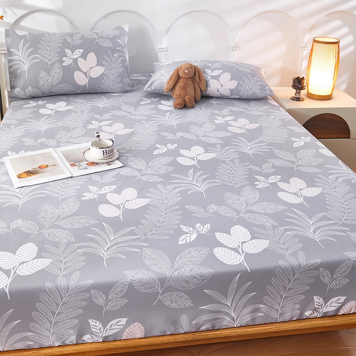 91家纺网 家纺一手货源 找家纺 希廷顿 2025新款床笠款原棉老粗布凉席席子 语露