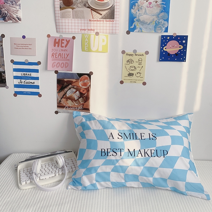 91家纺网 家纺一手货源 找家纺 （总）柚可家居 2024新款数码定版全棉单枕套系列-多巴胺系列一