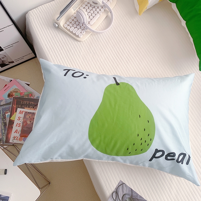 91家纺网 家纺一手货源 找家纺 （总）柚可家居 2024新款数码定版全棉单枕套系列-多巴胺系列一