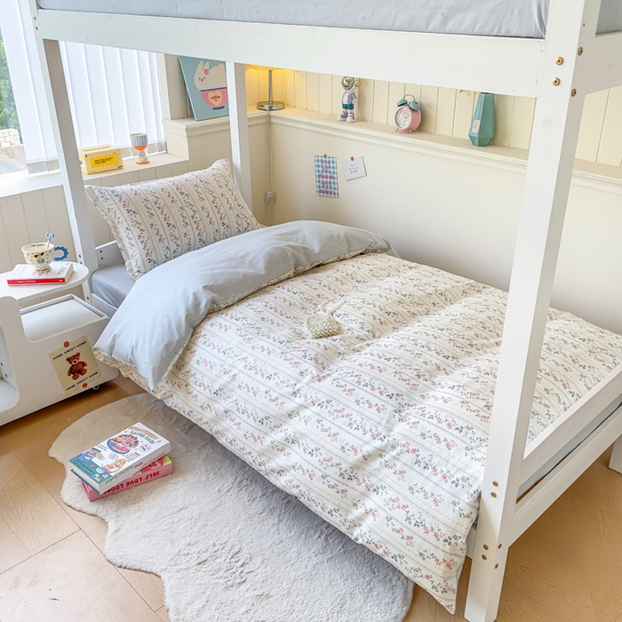 91家纺网 家纺一手货源 找家纺 （总）鑫宇 2025新款全棉纯棉13372宽幅学生上下铺三件套