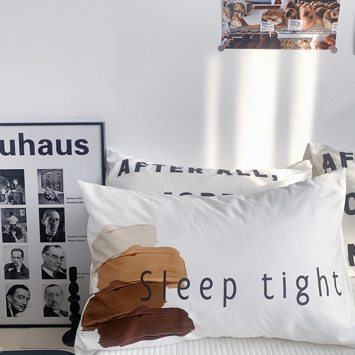 91家纺网 家纺一手货源 找家纺 （总）柚可家居 2024新款数码定版全棉单枕套系列