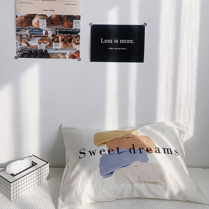 91家纺网 家纺一手货源 找家纺 （总）柚可家居 2024新款数码定版全棉单枕套系列