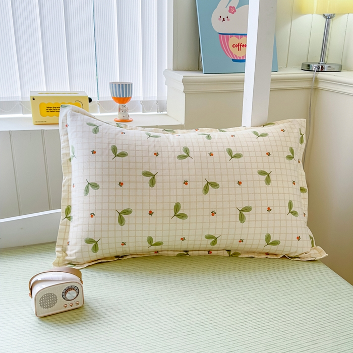 91家纺网 家纺一手货源 找家纺 鑫宇 2025新款全棉纯棉13372宽幅学生上下铺三件套 春芽小月