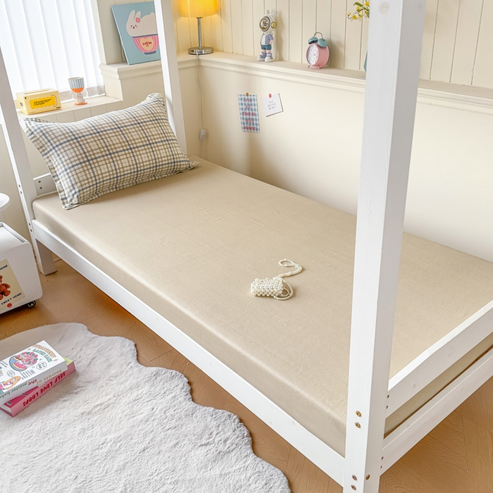 91家纺网 家纺一手货源 找家纺 鑫宇 2025新款全棉纯棉13372宽幅学生上下铺三件套 洛卡时尚