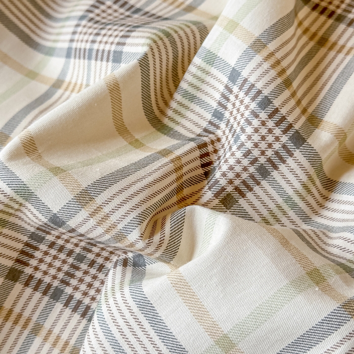 91家纺网 家纺一手货源 找家纺 鑫宇 2025新款全棉纯棉13372宽幅学生上下铺三件套 美拉德