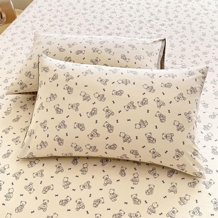 91家纺网 家纺一手货源 找家纺 （总）多品2025新款宿舍卡通ins风水洗棉枕套