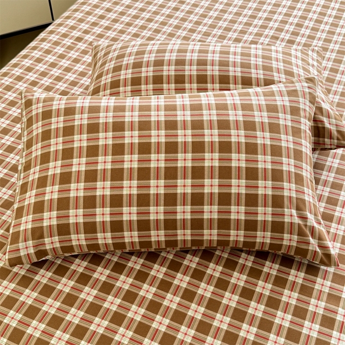 多品2025新款宿舍卡通ins风水洗棉枕套 时光