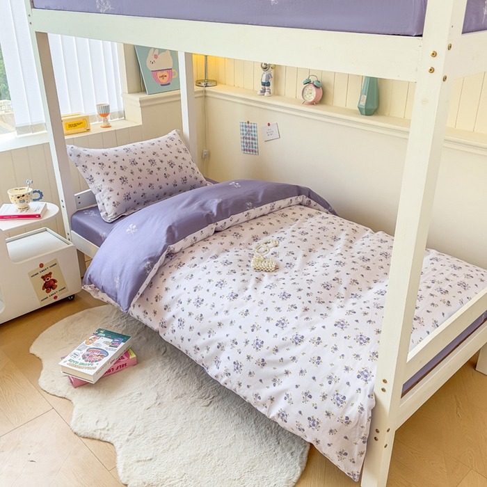 鑫宇 2025新款全棉纯棉13372宽幅学生上下铺三件套 清风若凡