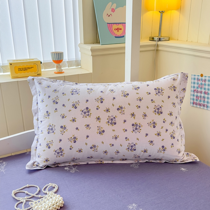 91家纺网 家纺一手货源 找家纺 鑫宇 2025新款全棉纯棉13372宽幅学生上下铺三件套 清风若凡